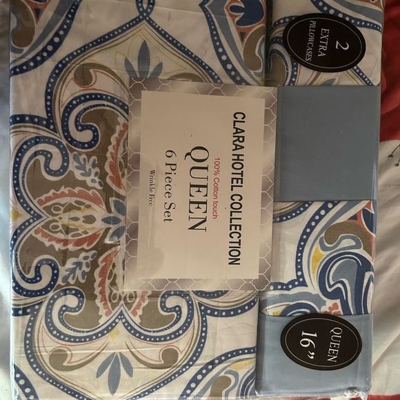 Clara Hotel Collection Queen 6-Piece Set - Picture 1 of 1